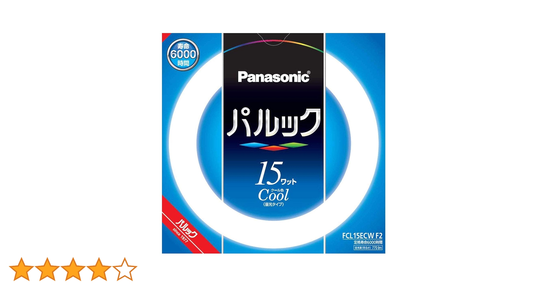 Amazon | パナソニック 蛍光灯 昼光色 丸形 15形 クール色 パルック